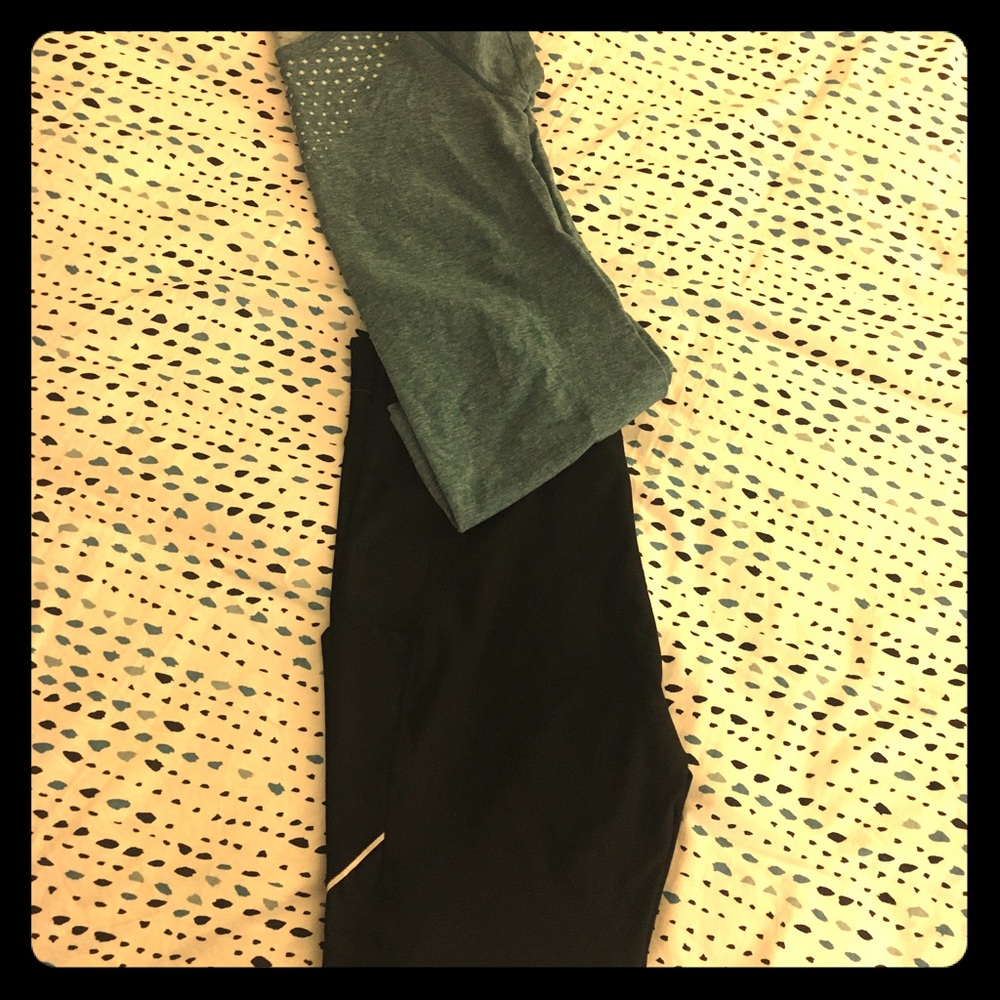 Cropped Athletic Leggings
